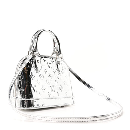 Louis Vuitton Monogram Miroir Alma BB Silver 3 of 10