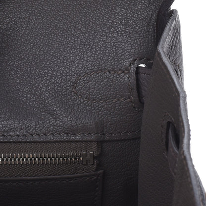 Hermes Togo Birkin 25 Etain 21 of 37