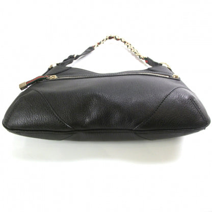 Gucci Leather Capri Shoulder Bag Black 4 of 10