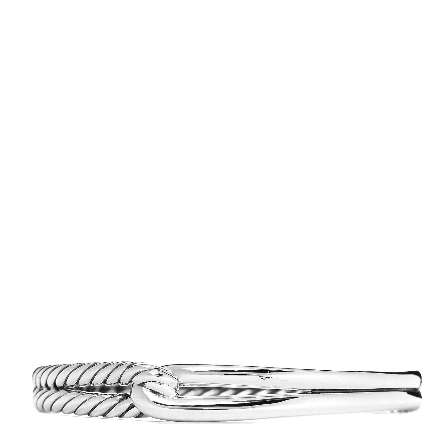Sterling Silver 10mm Single Loop Labyrinth Bracelet