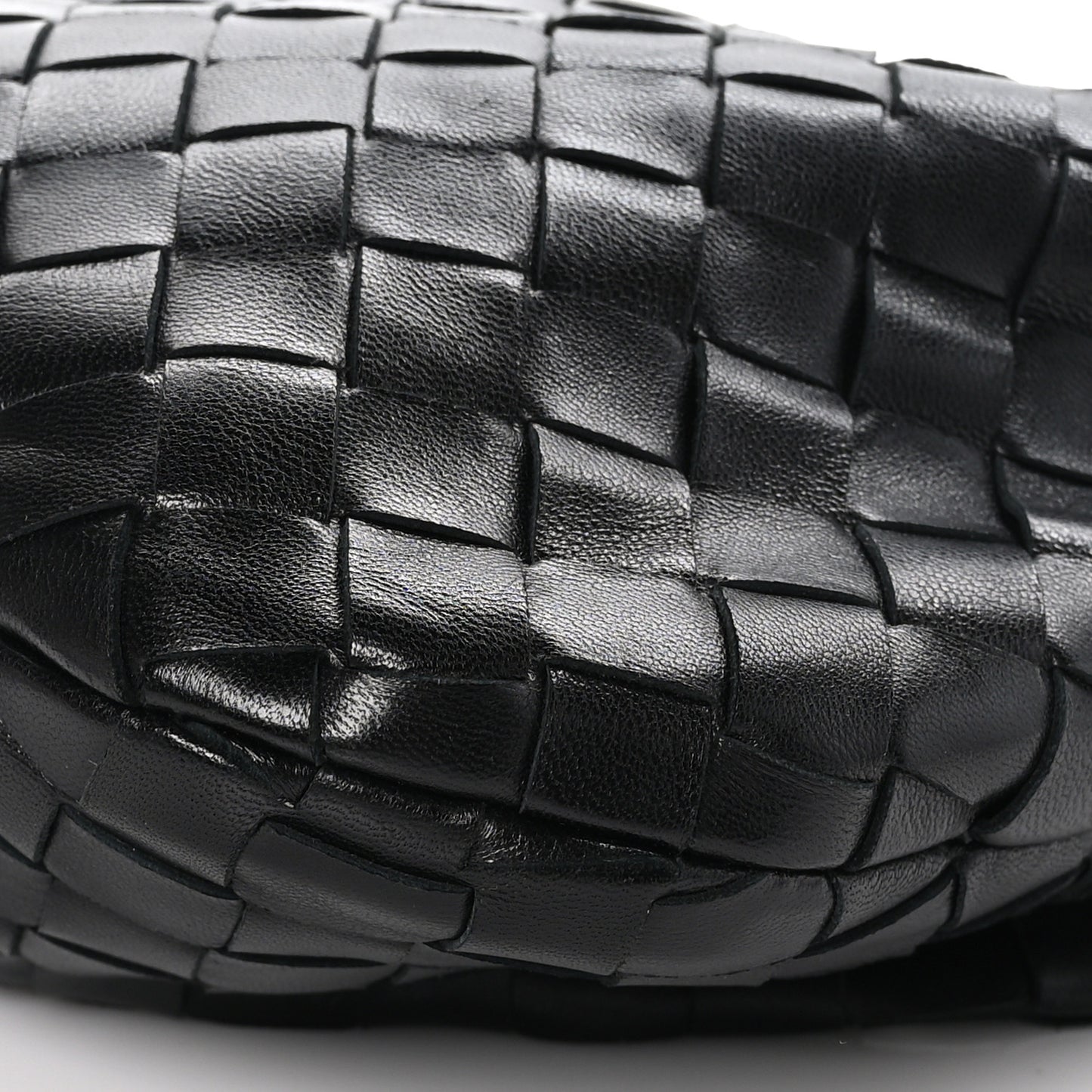 BOTTEGA VENETA Nappa Intrecciato Mini Jodie Black