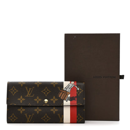 Louis Vuitton Monogram Groom Sarah Wallet Red 10 of 10