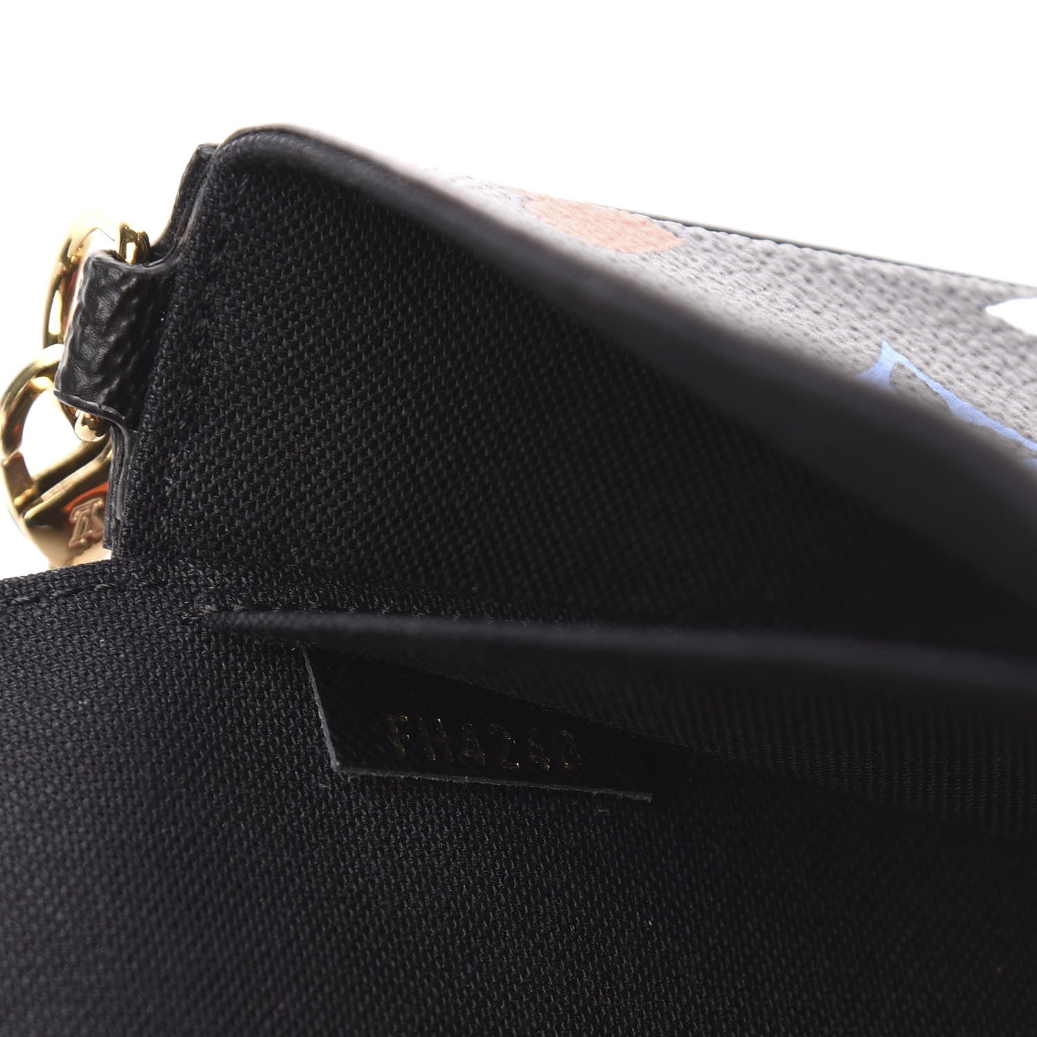 Louis Vuitton Game On Felicie Chain Wallet Black 7 of 12