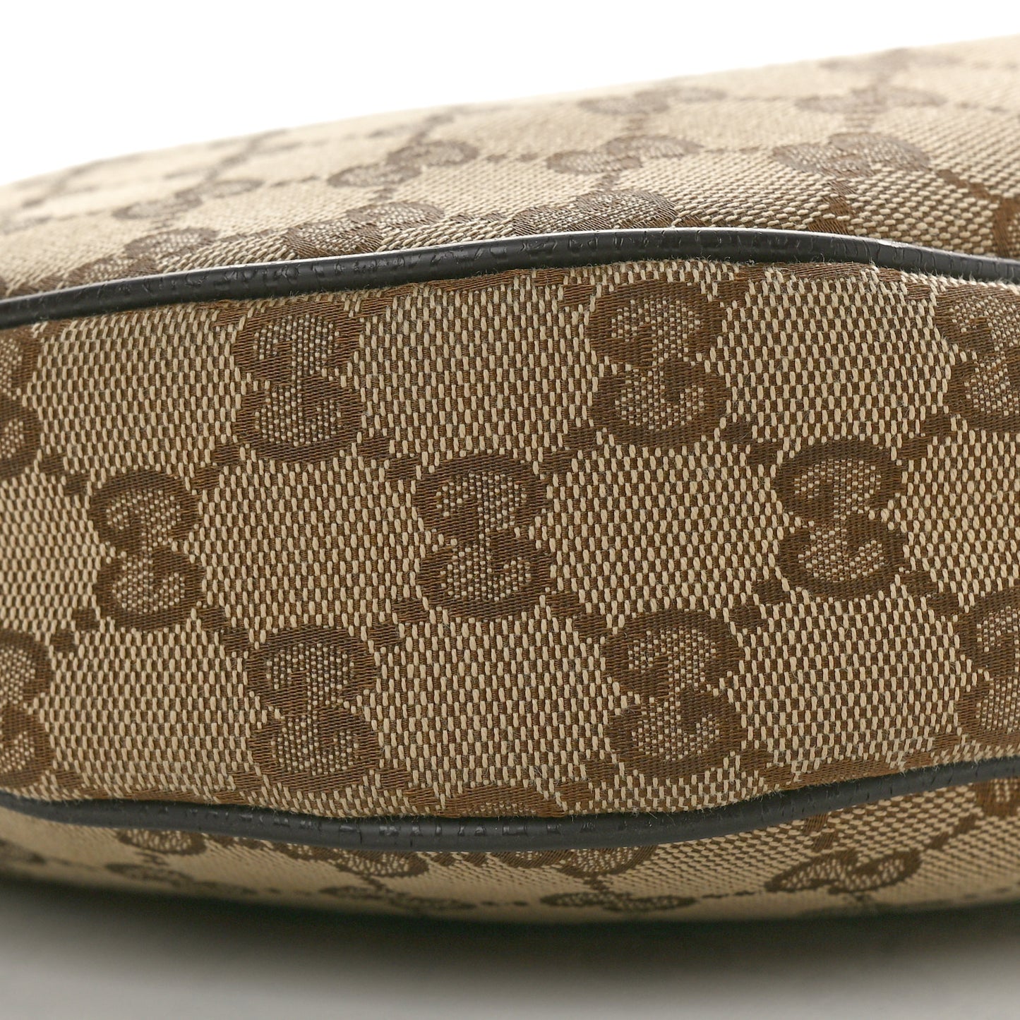 Monogram Medium Half Moon Hobo Dark Brown