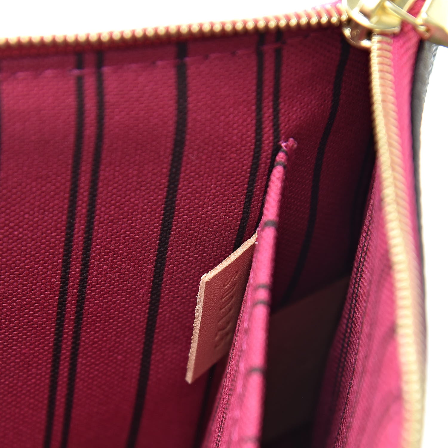 Louis Vuitton Monogram Neverfull MM GM Pochette Pivoine 8 of 12