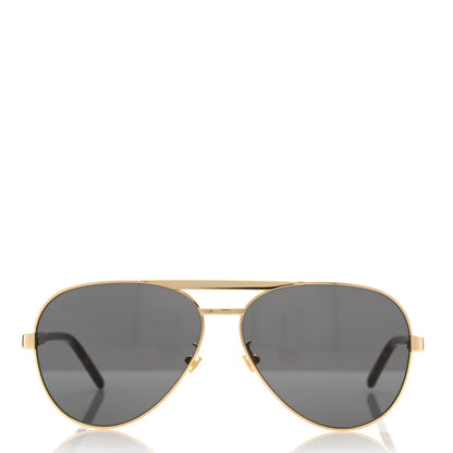 Gucci Acetate Aviator Sunglasses GG1163S Gold Tortoise 2 of 8