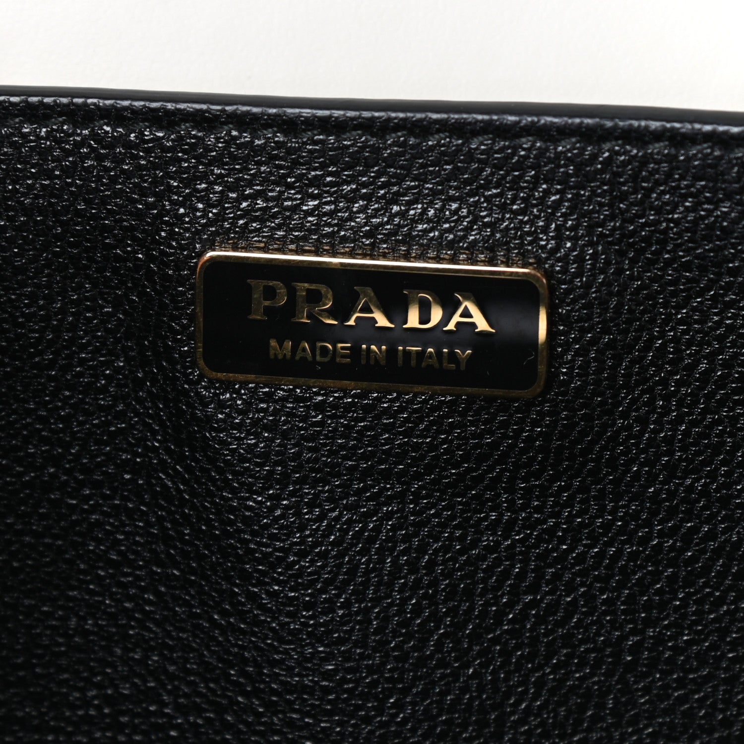 Prada City Calf Saffiano Cahier Bag Talco Black 6 of 9