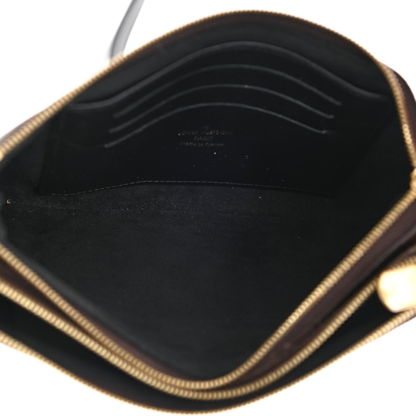 Reverse Monogram Giant Double Zip Pochette