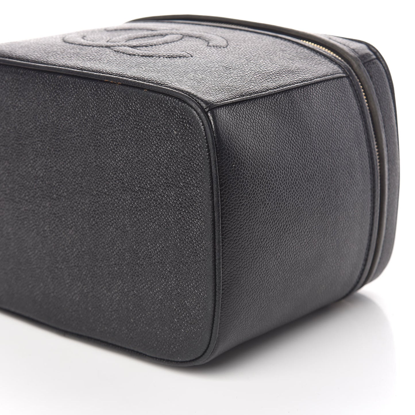 Caviar Cosmetic Vanity Bag Black