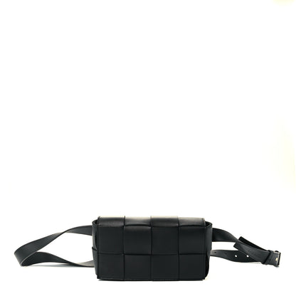 Bottega Veneta Nappa Maxi Intreccio The Belt Cassette Bag Black 1 of 11