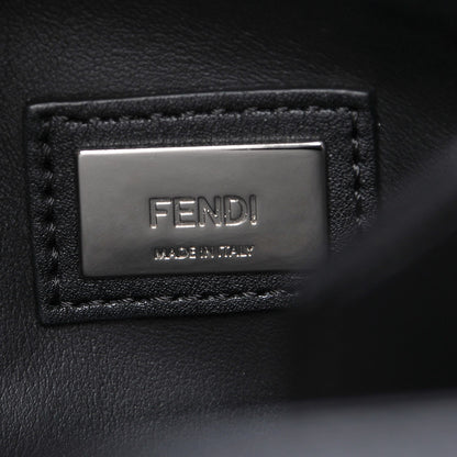 Fendi Vitello Baltico Dolce Studded Petite 2Jours Tote Black Multicolor 6 of 7