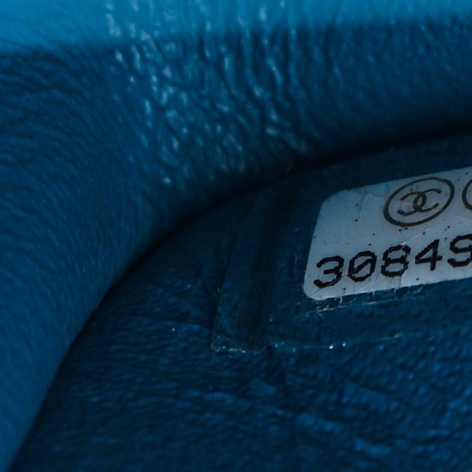 Chanel Caviar Quilted Jumbo Double Flap Blue 6 of 11