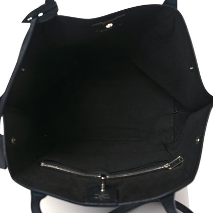 Louis Vuitton Calfskin Lockme Cabas Black 5 of 7
