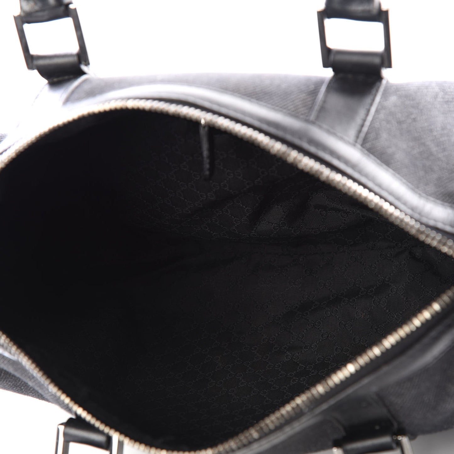 Denim Boston Bag Black