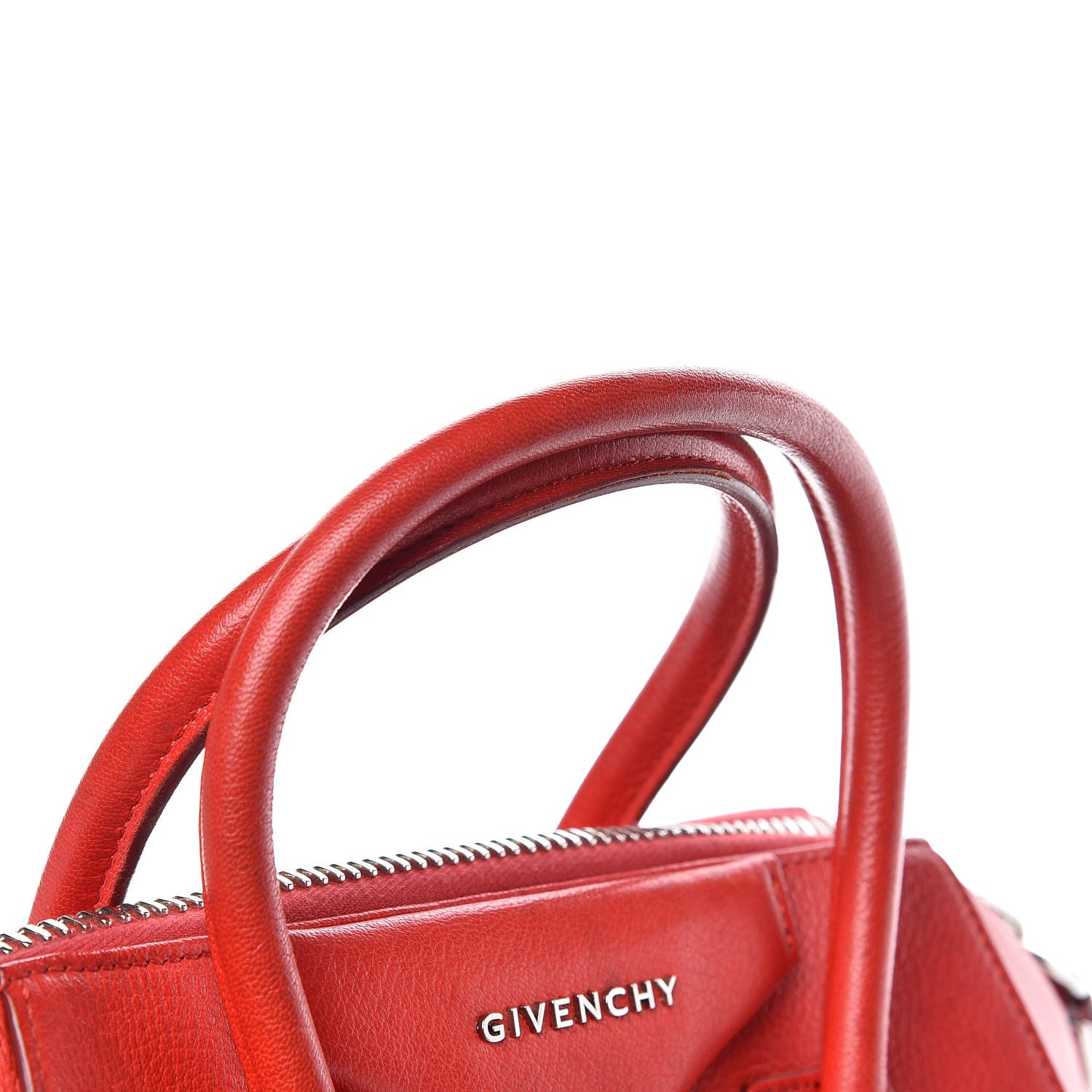 Givenchy Sugar Goatskin Small Antigona Red 21 of 22