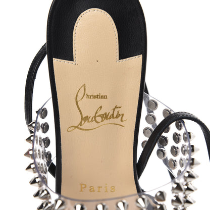 Christian Louboutin Nappa PVC Levita 55 Pumps 39.5 Black 8 of 10
