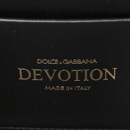 Dolce & Gabbana Metallic Nappa Small Devotion Top Handle Bag Silver 6 of 10