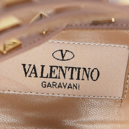 Valentino Garavani Patent Nappa Rockstud Ankle Strap 65mm Pumps 38 Fuxia Fluo Poudre 6 of 6