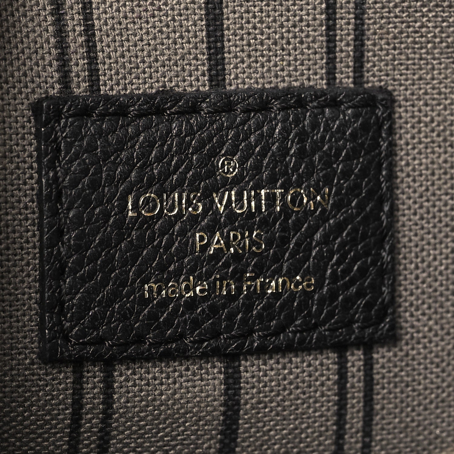 Louis Vuitton Empreinte Mazarine MM Black 6 of 9