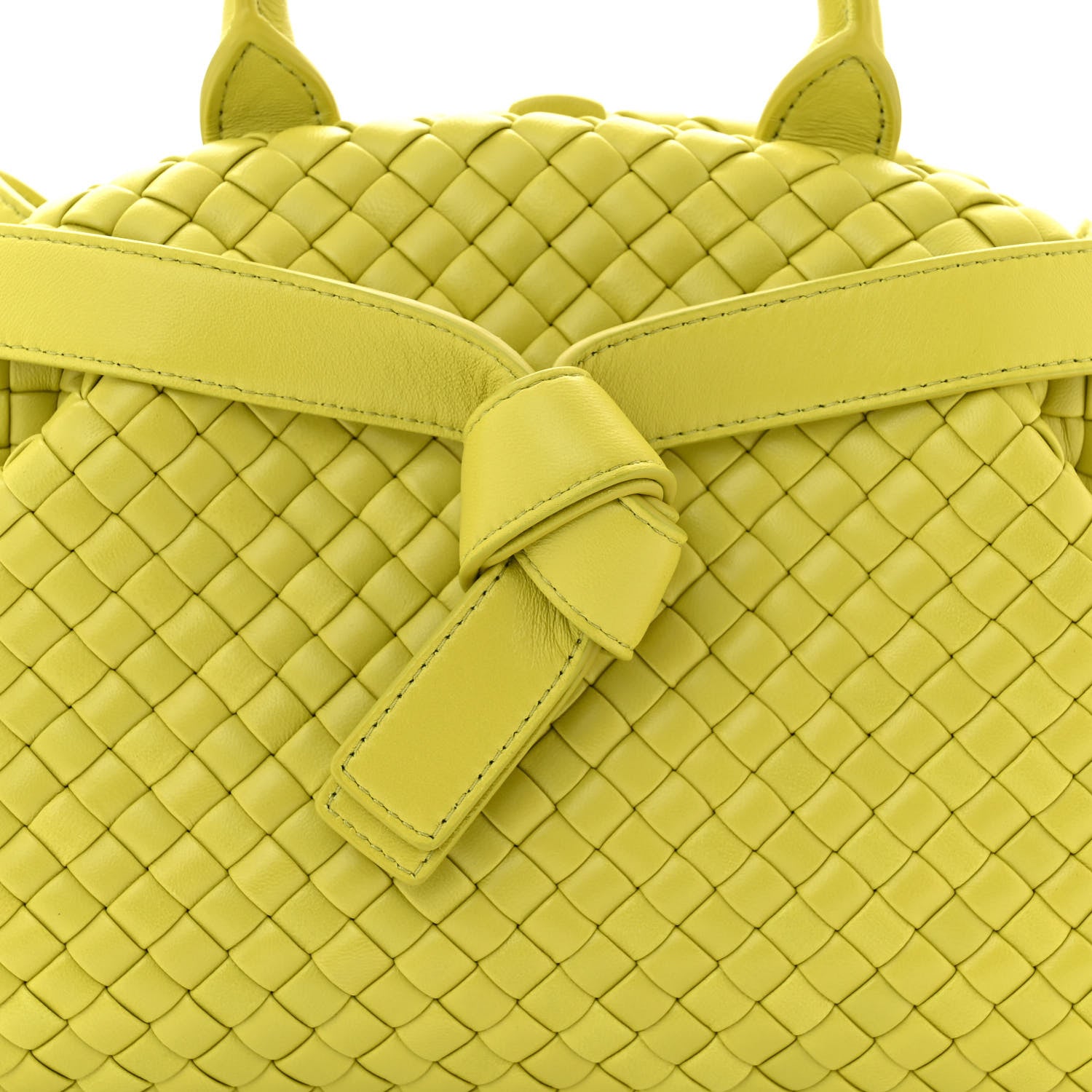 Bottega Veneta Nappa Intrecciato Small Padded The Handle Tote Kiwi 7 of 10