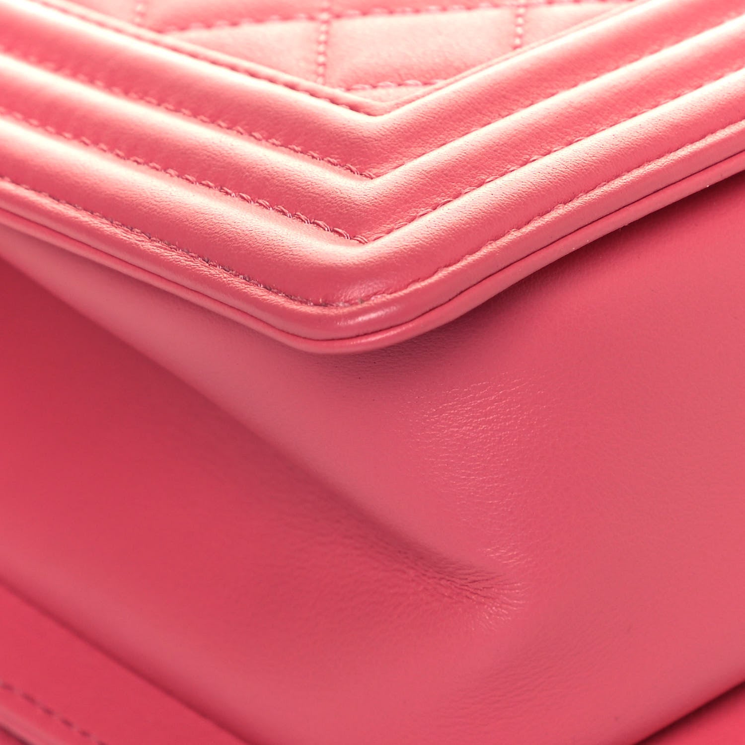 Chanel Calfskin Quilted Medium Boy Flap Pink 11 of 15