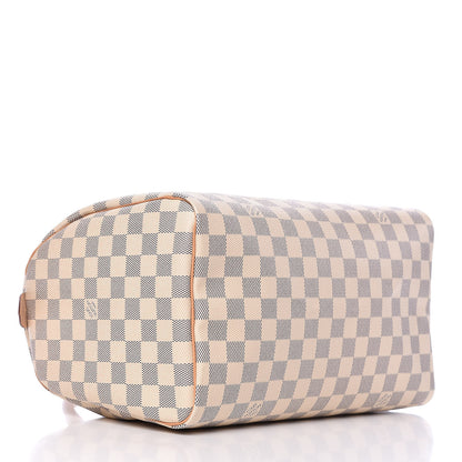 Louis Vuitton Damier Azur Speedy 30 4 of 10