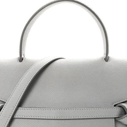 Celine Grained Calfskin Micro Belt Bag Cloud 8 of 10