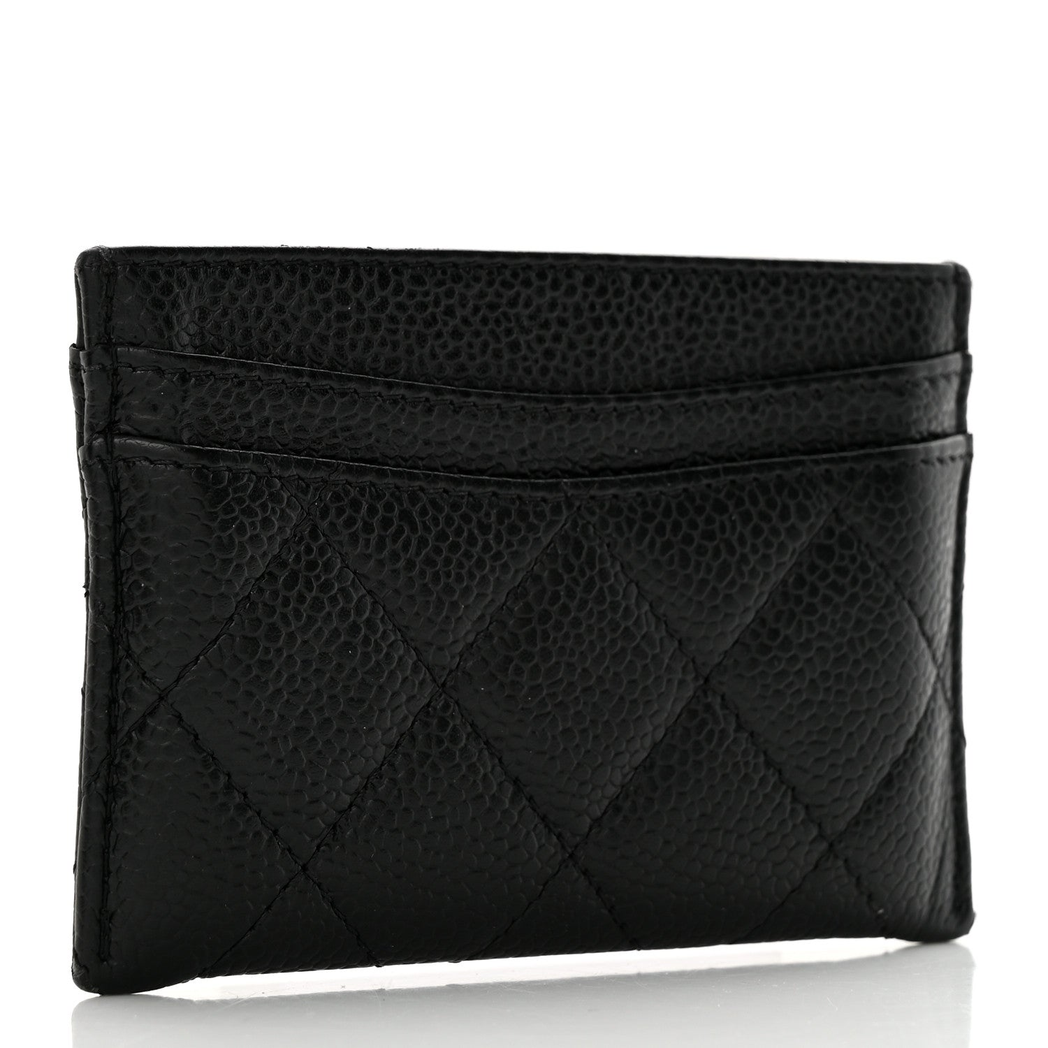 Chanel Caviar Quilted Card Holder Black 3 of 8
