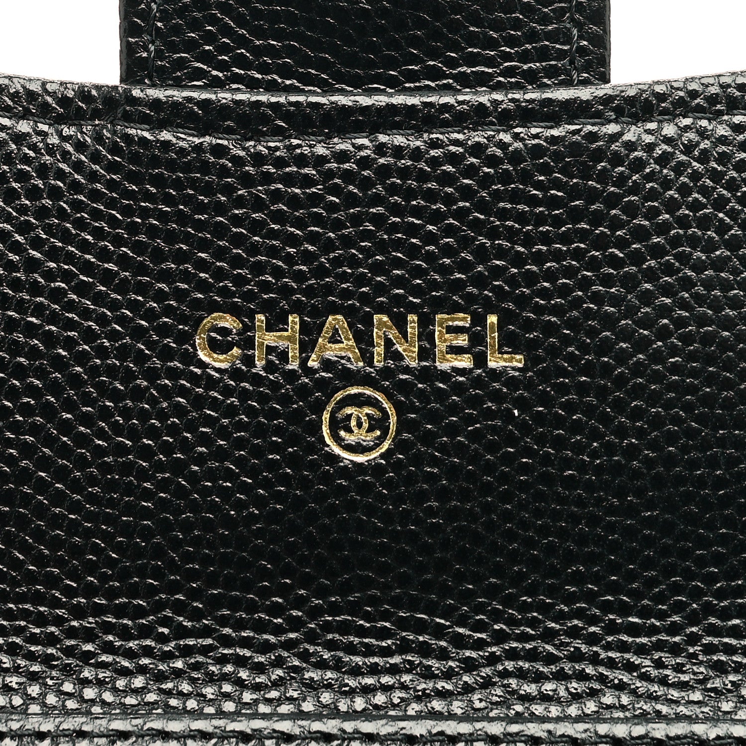 Chanel Caviar Quilted Flap Card Holder On Chain Black 6 of 8