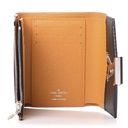 Louis Vuitton Epi Grenelle Compact Wallet Black 5 of 8