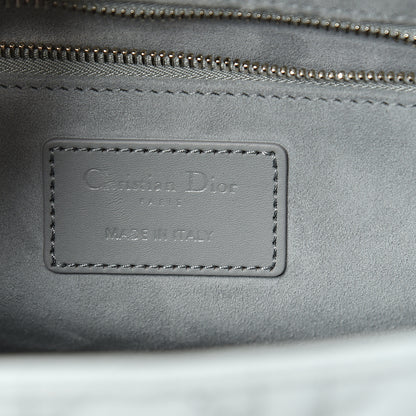Christian Dior Ultra Matte Calfskin Cannage Medium Lady Dior Grey Stone 5 of 10