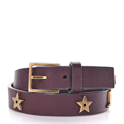 Christian Dior Calfskin Star J'Adior Double Bracelet Wine 3 of 5