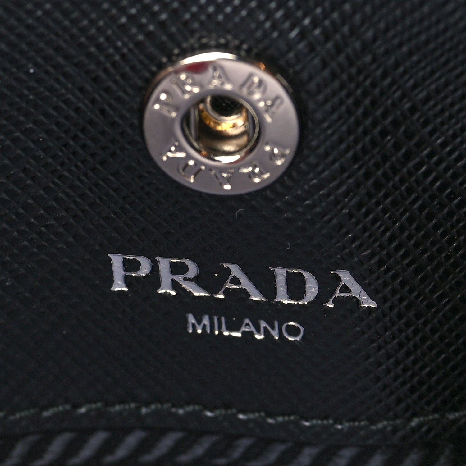Prada Saffiano Crossbody Bag Black 6 of 9