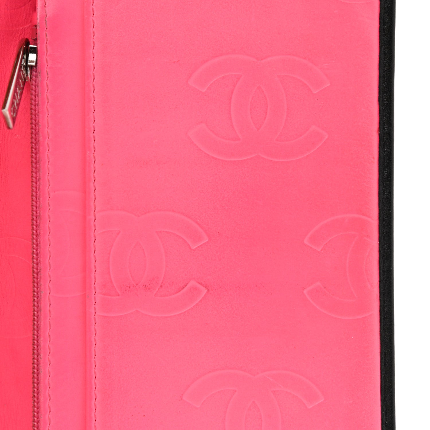 Chanel Calfskin Quilted Cambon Yen Wallet Black 10 of 16