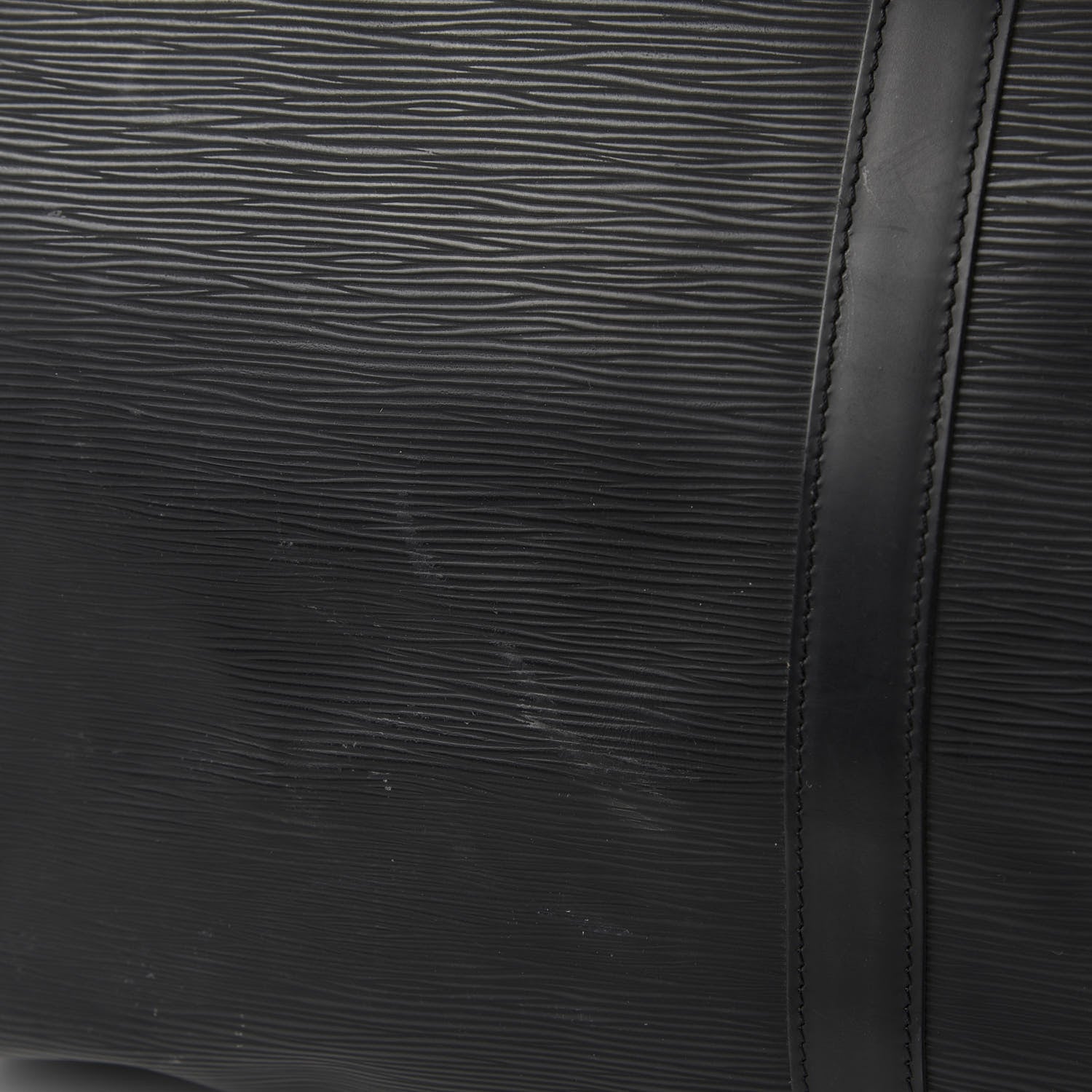Louis Vuitton Epi Keepall 55 Black 9 of 11