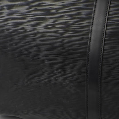 Louis Vuitton Epi Keepall 55 Black 9 of 11
