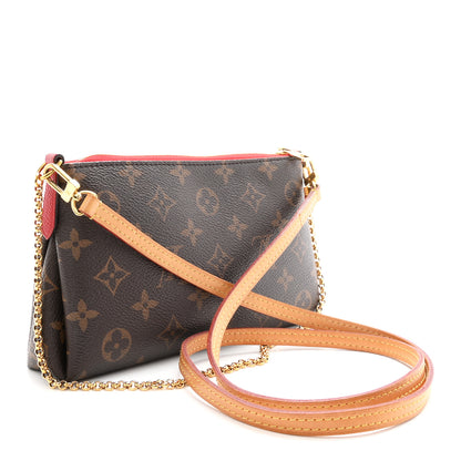 Louis Vuitton Monogram Pallas Clutch Cherry 3 of 11