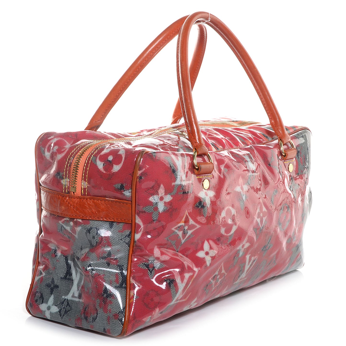 Monogram Pulp Defile Weekender PM Rose