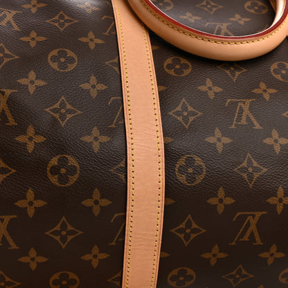 Louis Vuitton Monogram Keepall Bandouliere 55 10 of 11