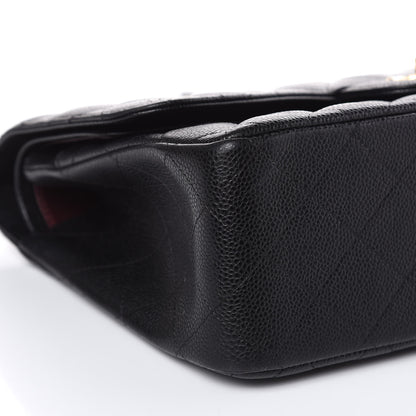 Chanel Caviar Quilted Jumbo Double Flap Black 8 of 16