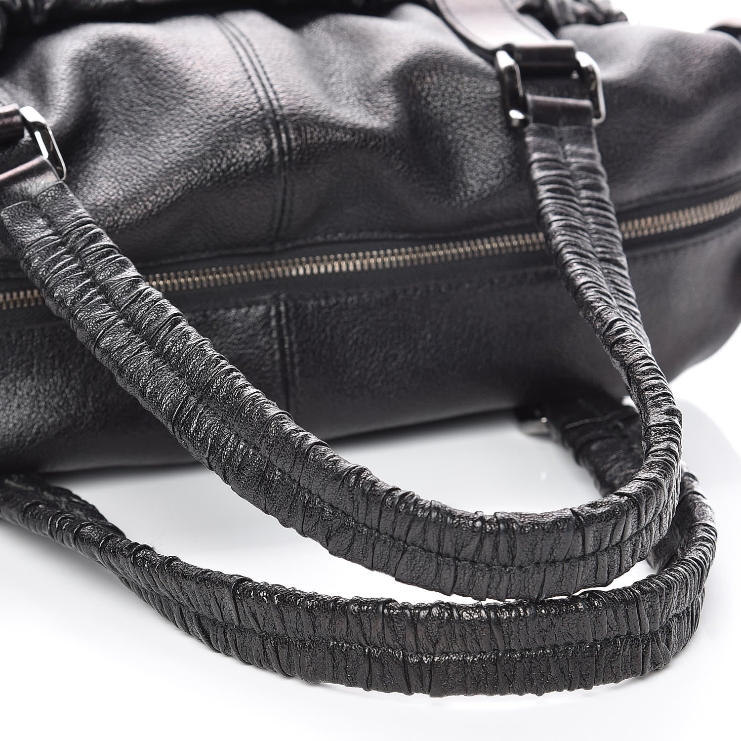 Burberry Grainy Calfskin Tote Black 9 of 18
