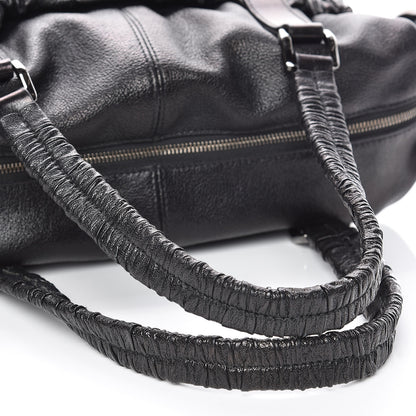 Burberry Grainy Calfskin Tote Black 9 of 18
