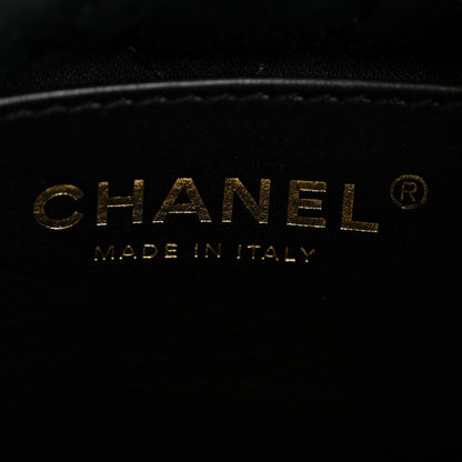 Chanel Shiny Calfskin Quilted Mini Chanel 22 Black 6 of 11