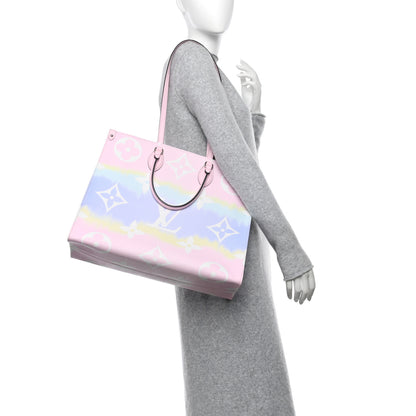 Louis Vuitton Monogram Escale Onthego GM Pastel 2 of 11