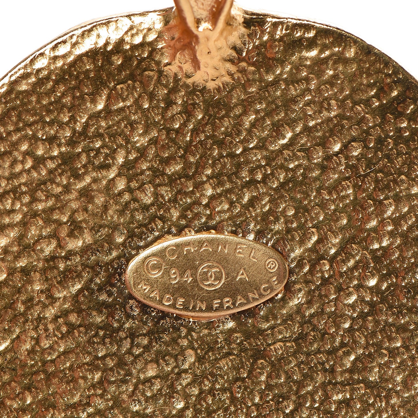 CC Sun Pendant Gold