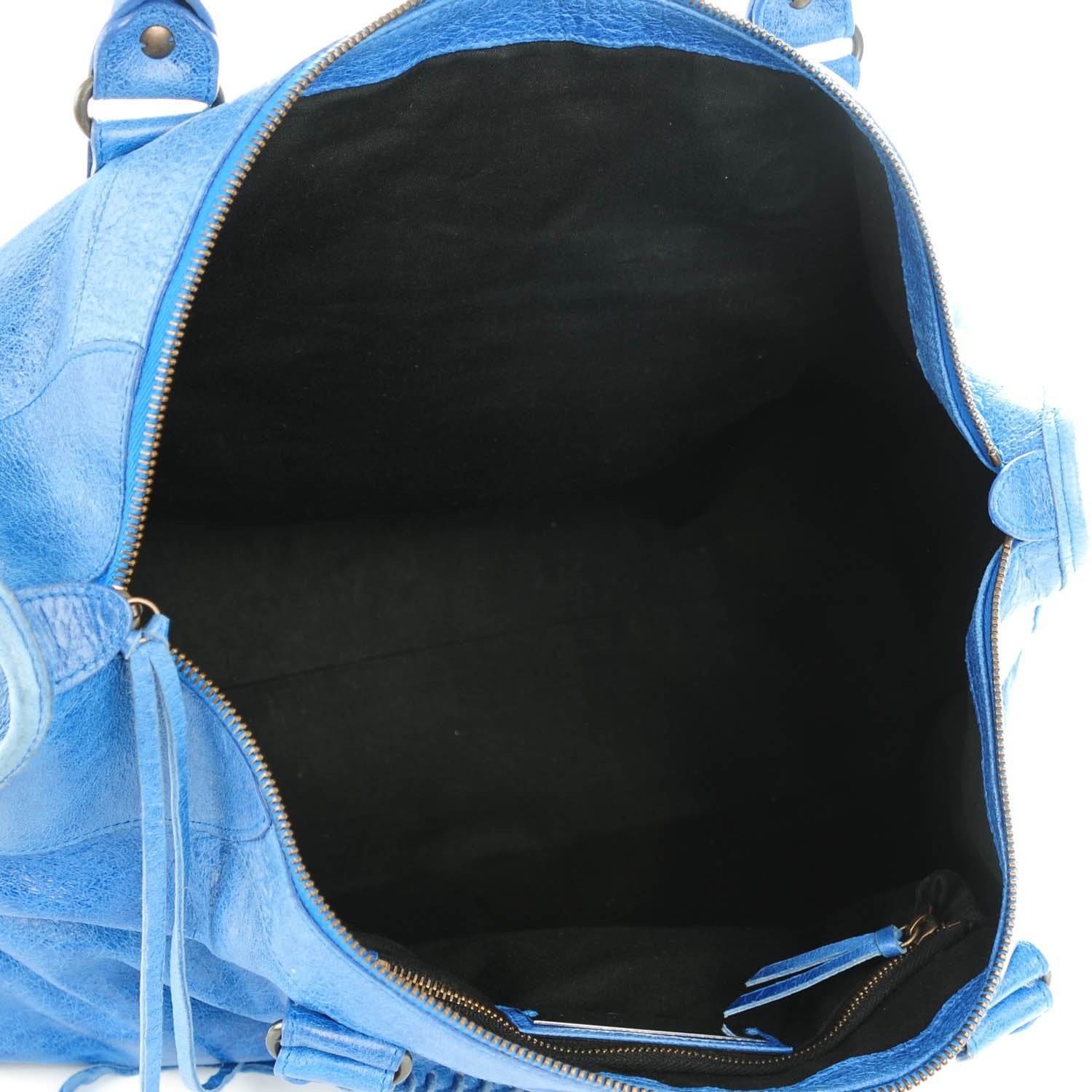 Balenciaga Chevre Classic Hardware Work French Bleu 6 of 9