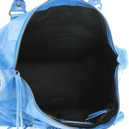 Balenciaga Chevre Classic Hardware Work French Bleu 6 of 9