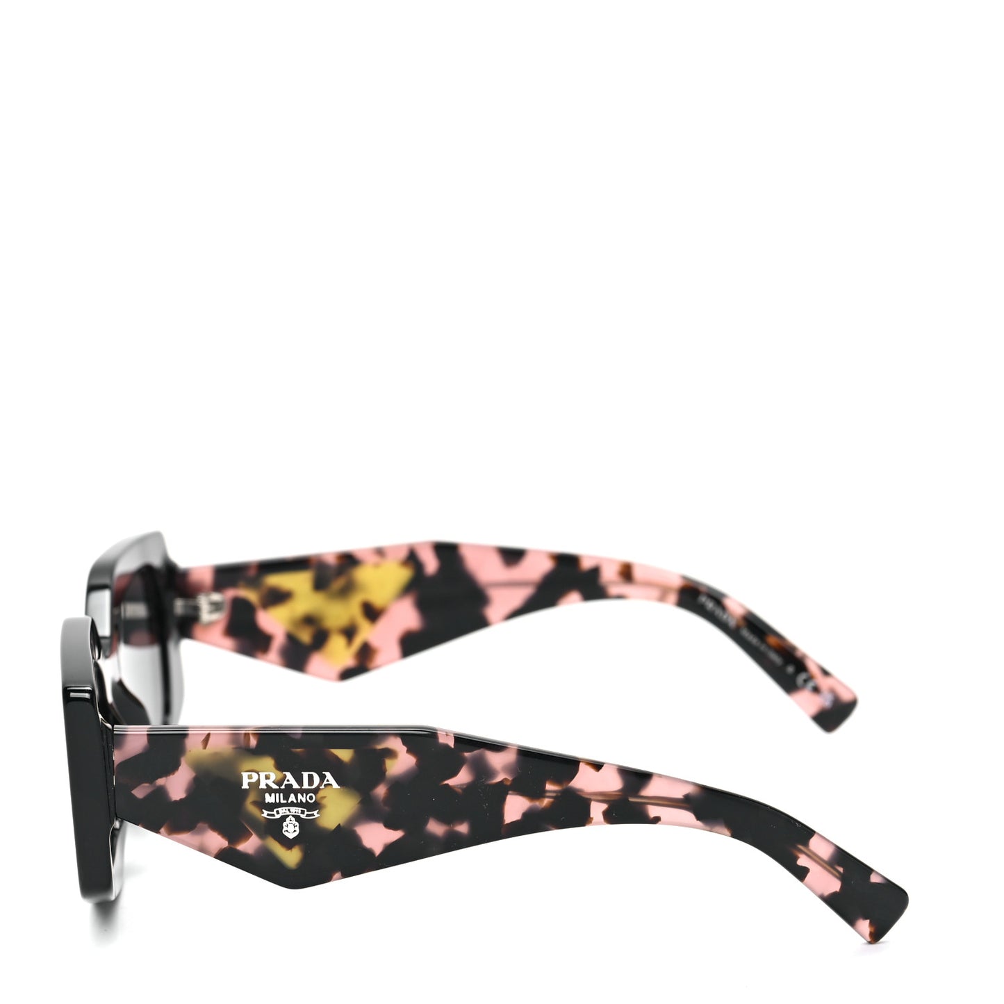 Acetate Square Sunglasses SPR 15Y Slate Gray