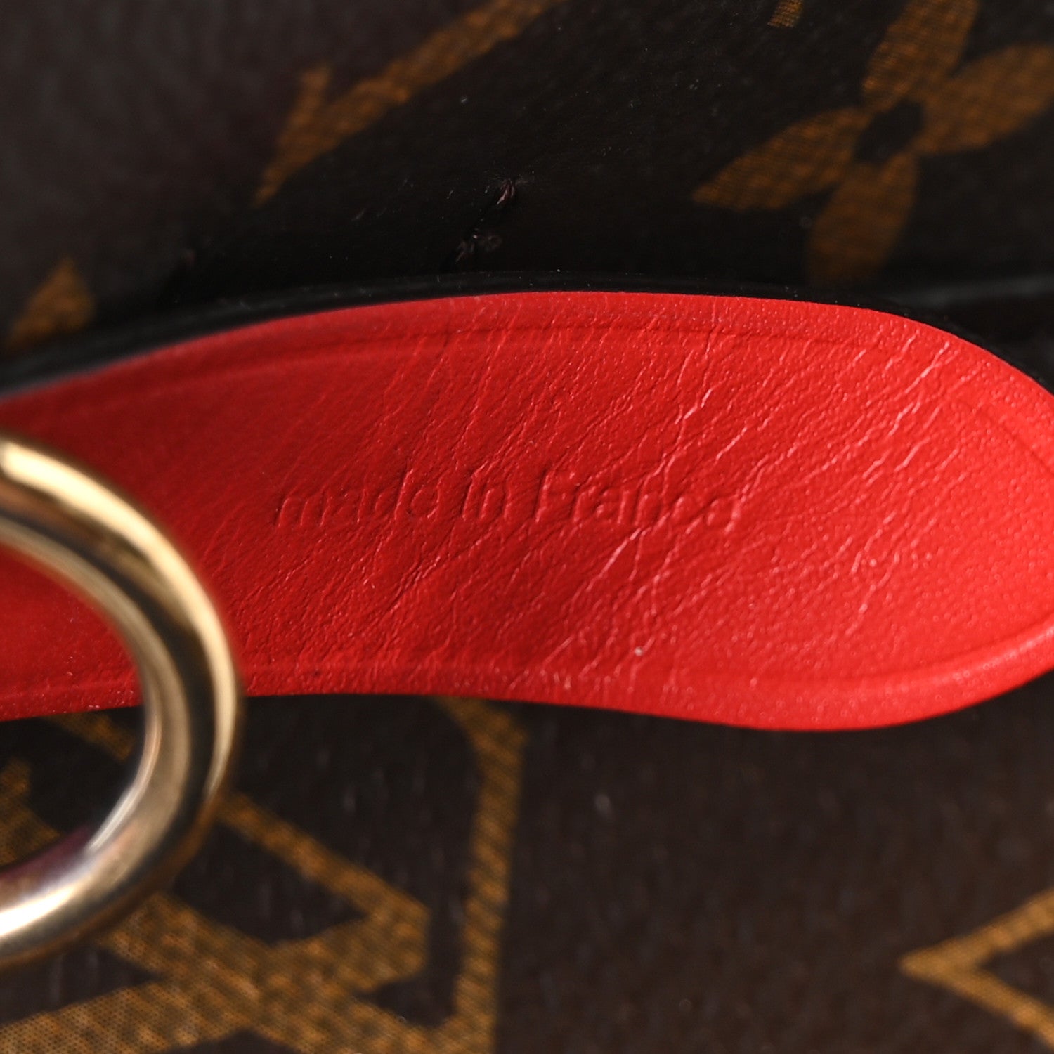 Louis Vuitton Monogram Neonoe MM Coquelicot 7 of 10