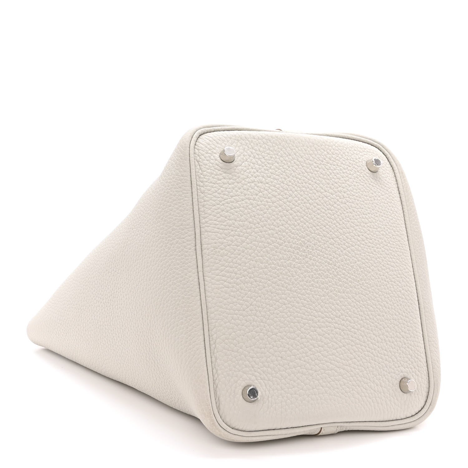 Hermes Taurillon Clemence Picotin Lock 22 MM Gris Perle 4 of 12